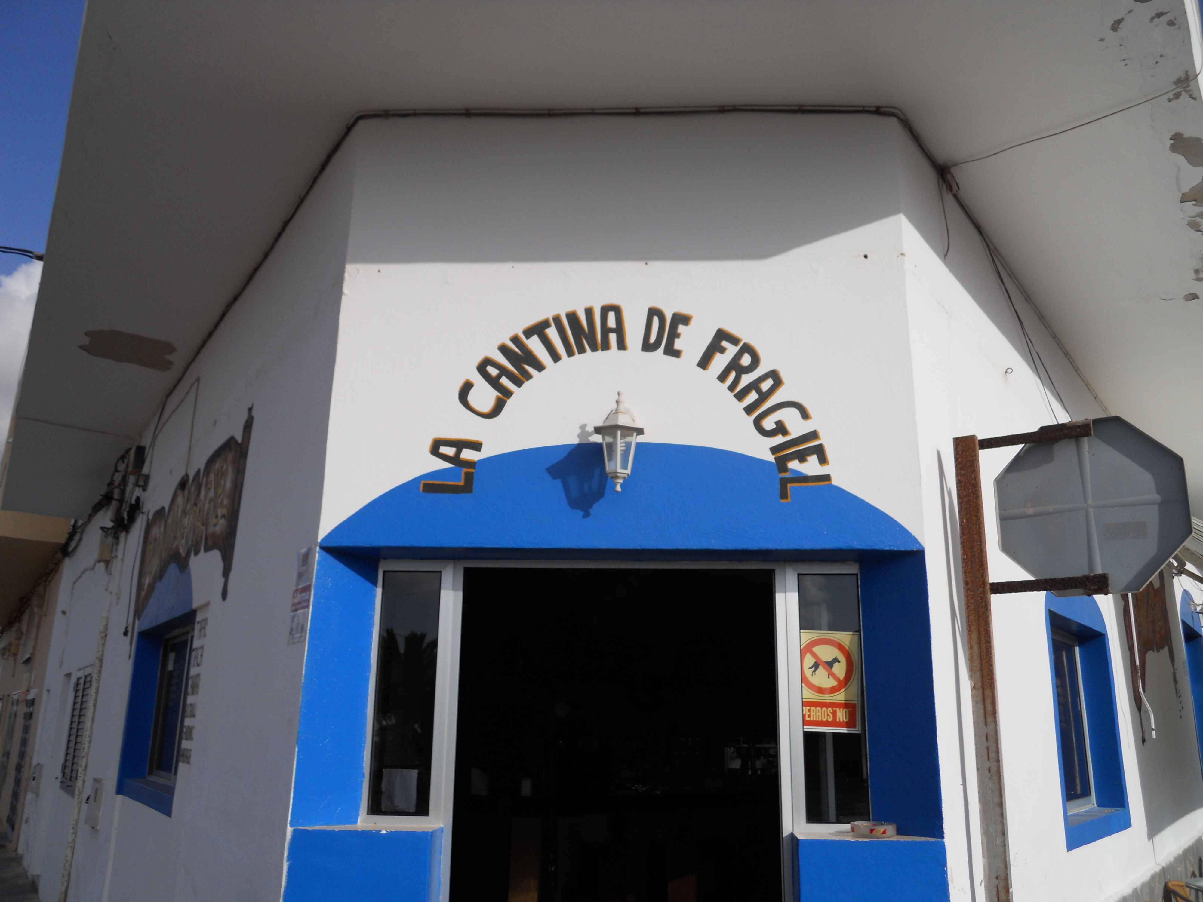 A El Cotillo, la Cantina de Fragiel