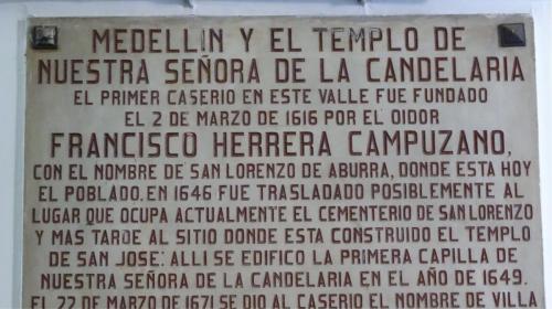 Medellin, basilica de la candelaria 
