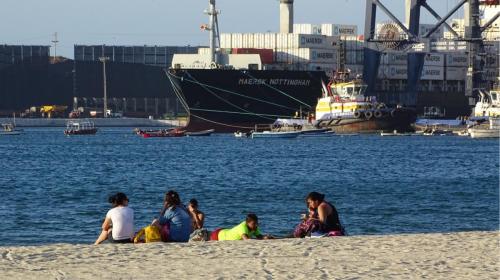 Santa Marta, la plage